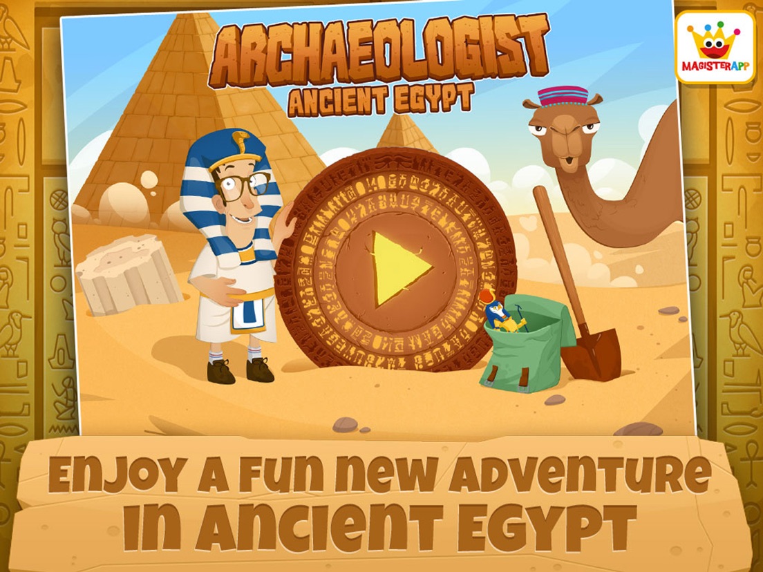 Egypte: Educatieve spelletjes kinderen App iPhone, iPad en iPod touch - AppWereld