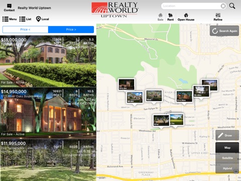 Houston Area Homes for iPad screenshot 2