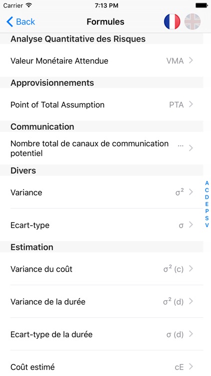 PMPReminderV6: aide-mémoire