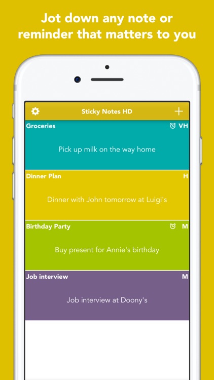 Sticky Notes HD