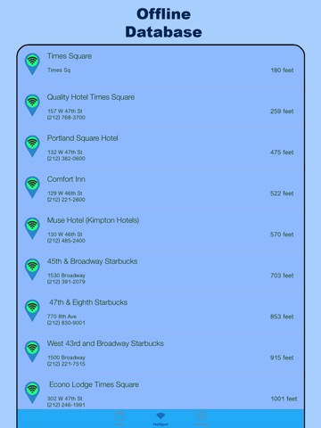 New York WiFi Pro - All Hotspots over NY city screenshot 2