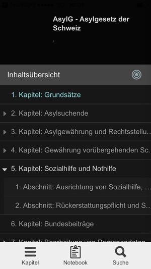 AsylG - Asylgesetz der Schweiz(圖2)-速報App