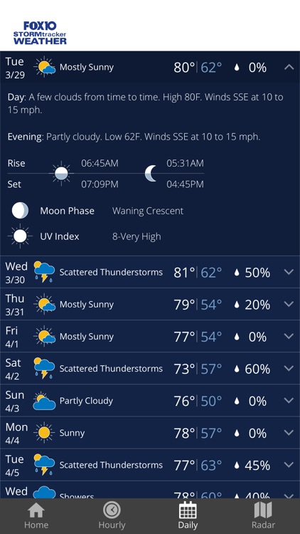 FOX10 Weather Mobile Alabama screenshot-3
