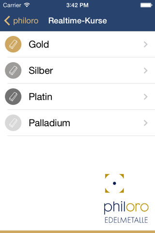 philoro Edelmetalle screenshot 3