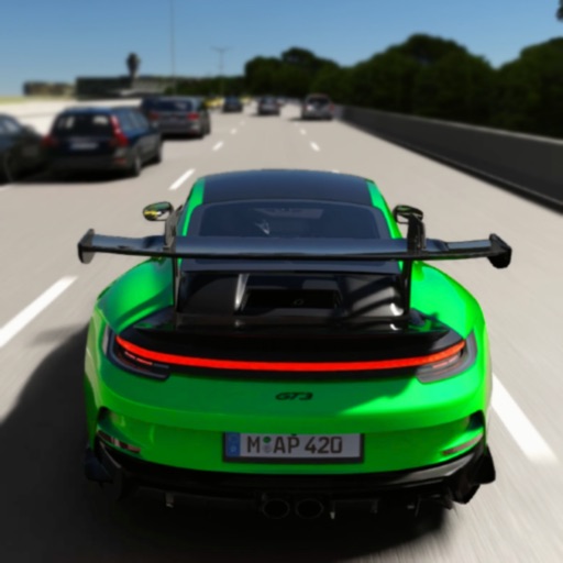 Real Horizon: Car Driving race Icon