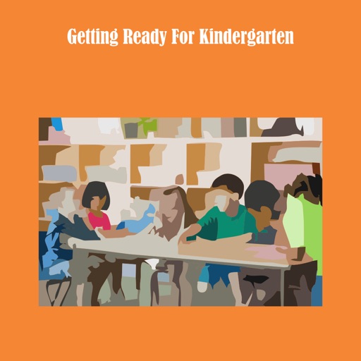 Getting ready for kindergarten icon