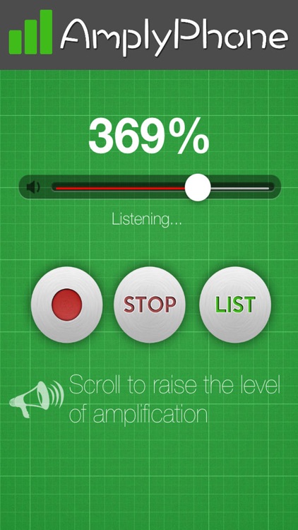 AmplyPhone - Personal hearing amplifier