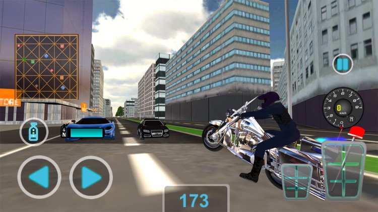 Police Chase Blast - Bike Rider screenshot-4