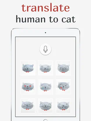 Screenshot 2 Traductor de gatos Miau Felino ganado Gato gratis iphone