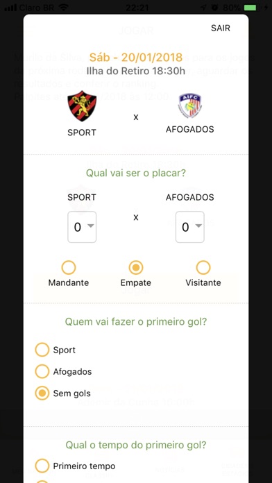 Futebol Conectado screenshot 3