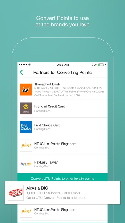 UTU Rewards Thailand screenshot-3