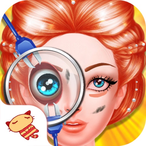 Crystal Queen's Eyes Cure-Beauty Surgery iOS App