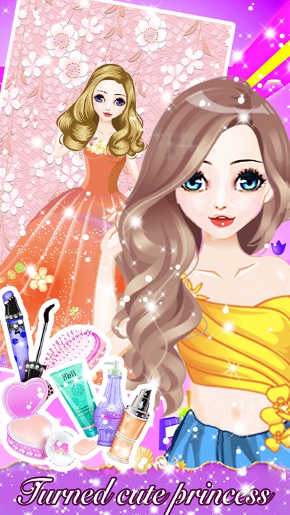 Makeover Royal Princess - salon games