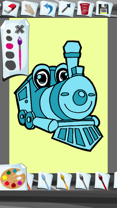 How to cancel & delete Train Coloring Book from iphone & ipad 4