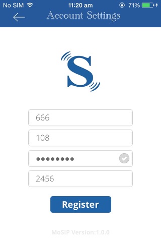 MoSIP screenshot 2