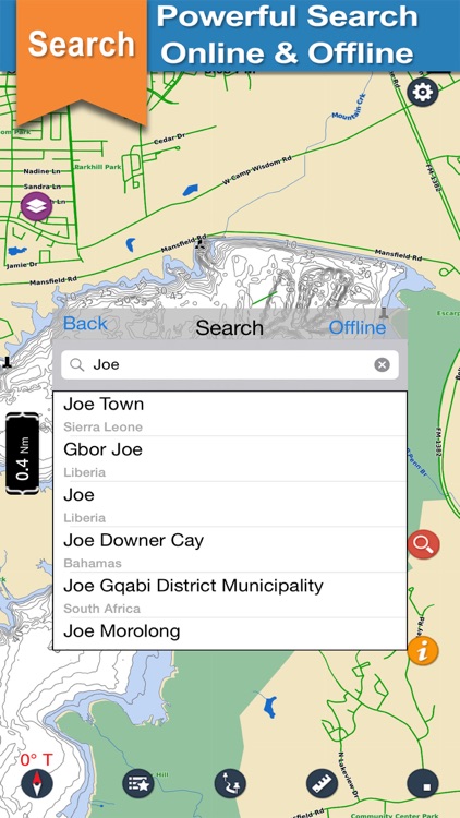 Joe Pool - Cedar Hill offline lake and park trails screenshot-3