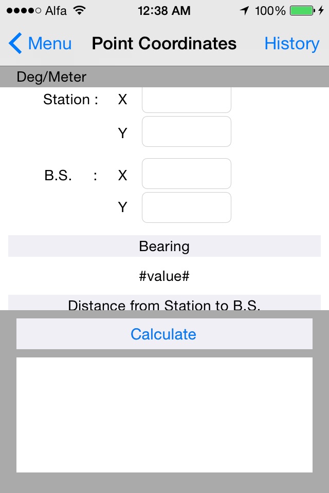 Surveying Calculator screenshot 3