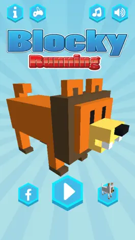 Game screenshot blocky endless risky road running arcade hopper mod apk