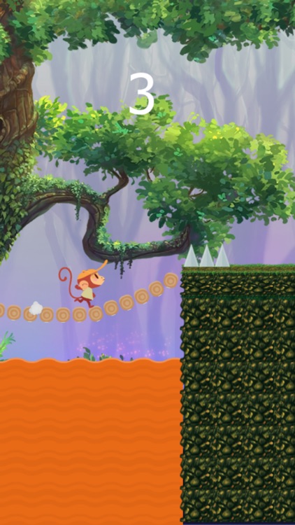 super monkey kong run & jump in forest adventure screenshot-3