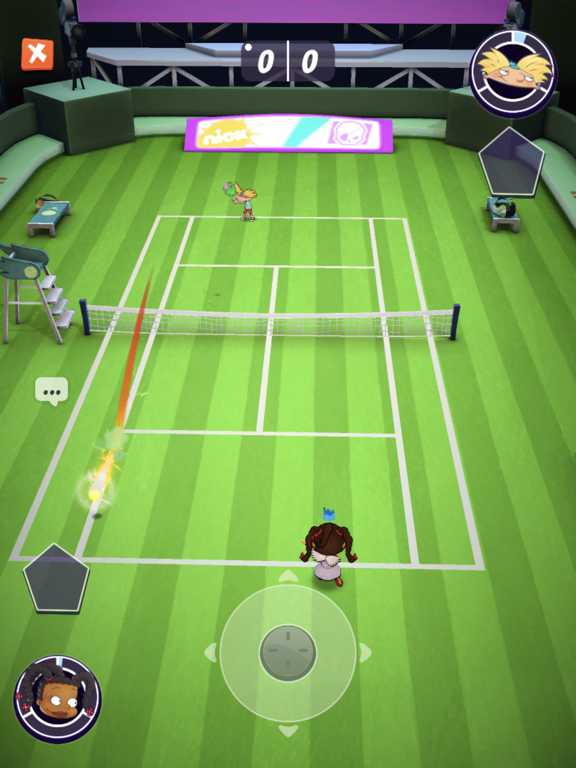 Nickelodeon Extreme Tennis screenshot 2