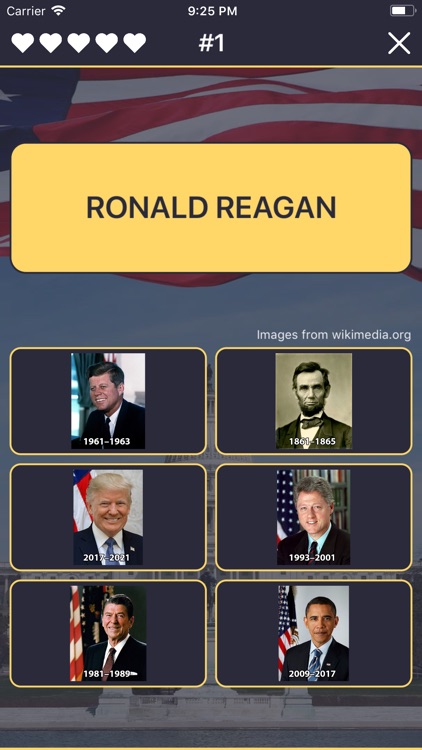 US Presidents - Quiz