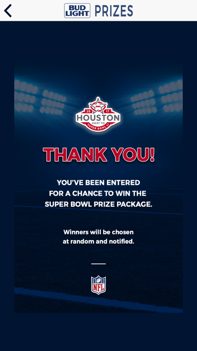 How to cancel & delete Super Bowl Prizes from Bud Light from iphone & ipad 4