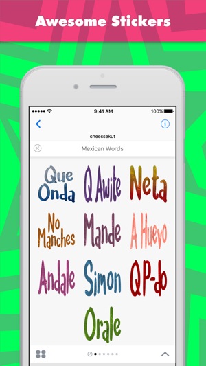 Stickers Mexican Words de cheessekut(圖1)-速報App