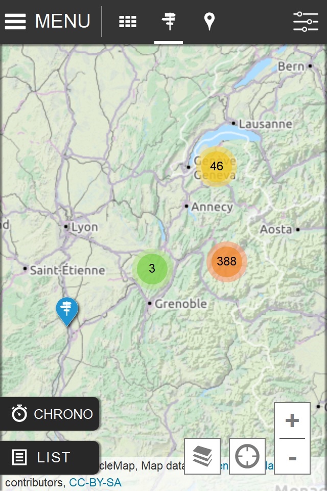 Savoie Mont Blanc Vélo screenshot 3