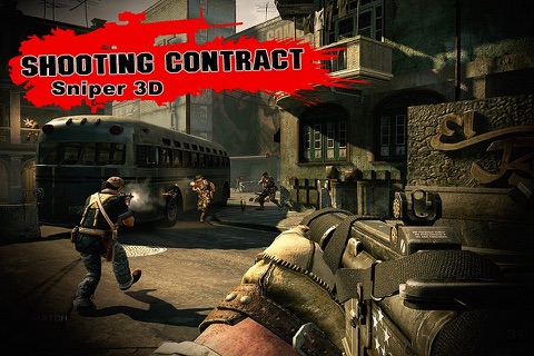 Shooting Contract Sniper - 3D Sniper Pro screenshot 4