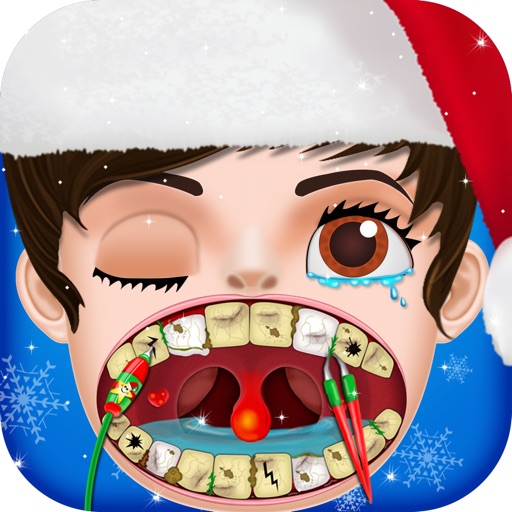 Free Christmas Dentist Mania - Kids doctor games iOS App