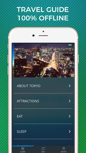 Tokyo Travel Guide with Offline Street Map(圖1)-速報App