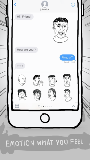 Jookgru Crazyman สติกเกอร์ สำหรับ iMessage(圖2)-速報App