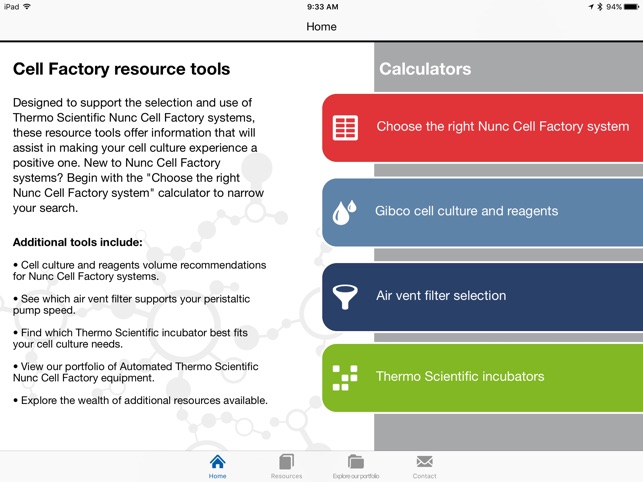 Cell Factory Resource Tool