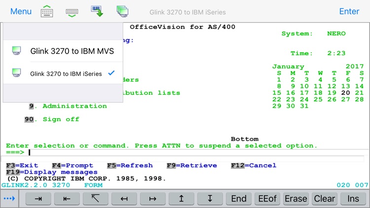 Glink 3270 screenshot-4