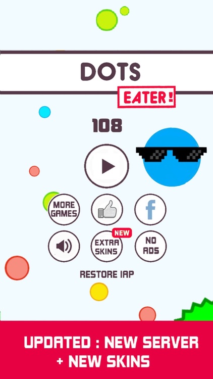 Dots Eater >The Multiplayer Like Agar Game + Skins