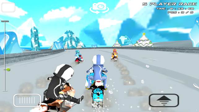 SnowMobile Icy Racing - SnowMobile Racing For Kids(圖4)-速報App