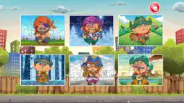 Game screenshot puzzle cowboy jigsaw learning fun stories for kids hack