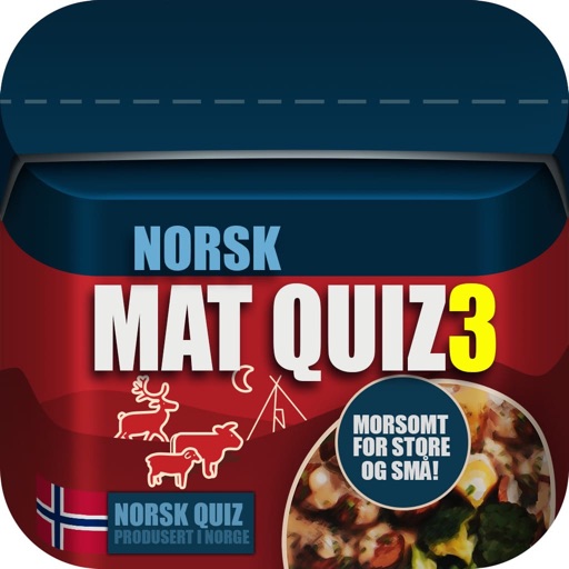 Norsk Mat Quiz 3 iOS App