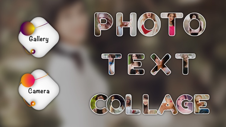 Text Photo Collage Editor