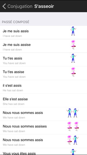 Verbuga French Verb Trainer(圖5)-速報App