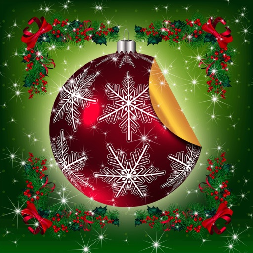 Jolly Snow.flake Holly - Winter.fy Your Photo.s icon