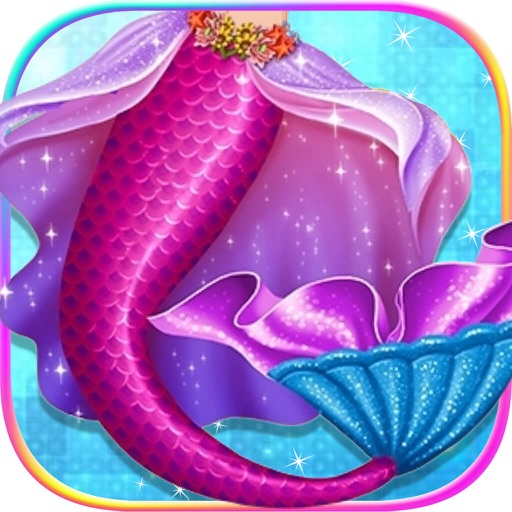 宝贝玩游戏 - Mermaid Princess Dressup Makeup Girl Games icon