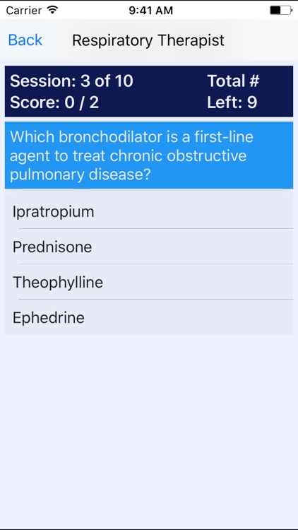 Respiratory Therapist Certification Review screenshot-4