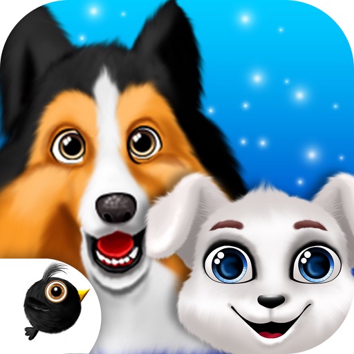 Puppy Newborn Baby Care Game Icon