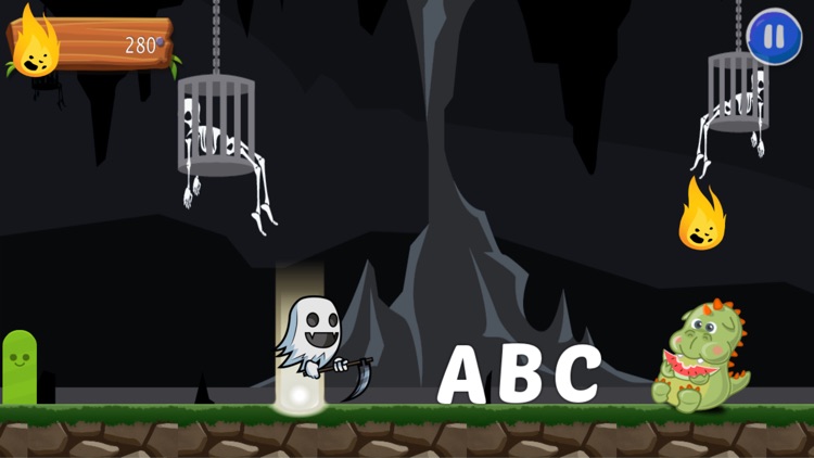 Flappy Ghost Adventure: ABC Run For Kid