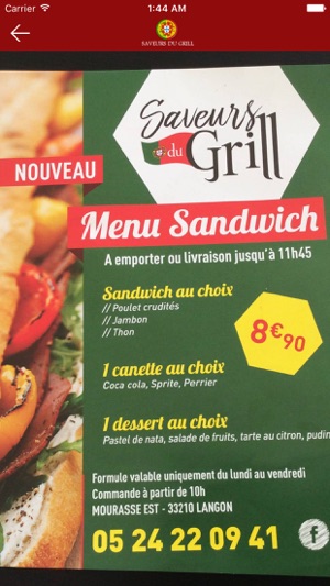 Saveurs du Grill(圖3)-速報App