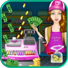 Activities of Supermarket Cash Register Shopping Girl
