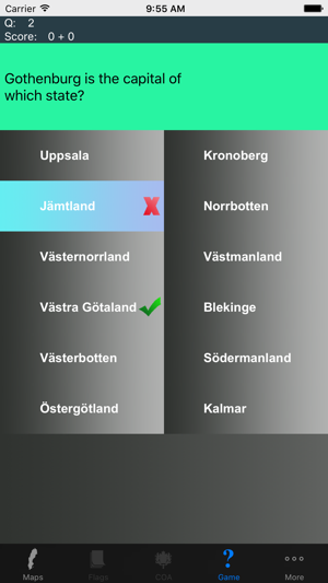 Sweden County Maps and Capitals(圖3)-速報App