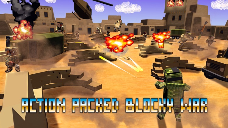 Blocky Army: Commando Shooter Full