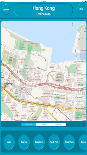 Hong Kong Offline City Maps Navigation(圖1)-速報App